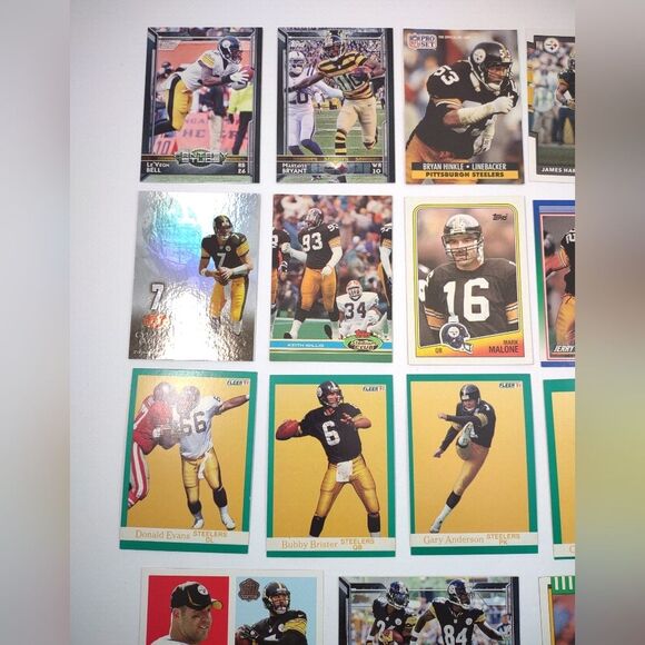 Steelers Trading Cards lot of 22 NFL - Picture 3 of 15